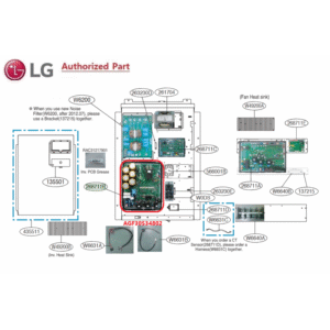 Tarjeta Inverter sistema VRF LG serie 3 - LG AGF30534802